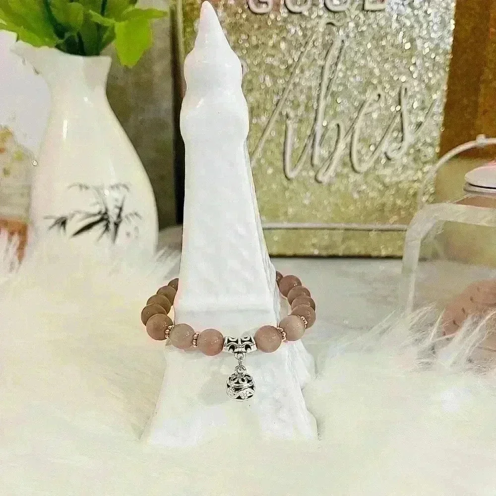 Purple Quartz Handmade Crystal Bracelet